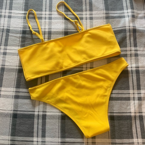 Yellow Swimsuit - Picture 2 of 8